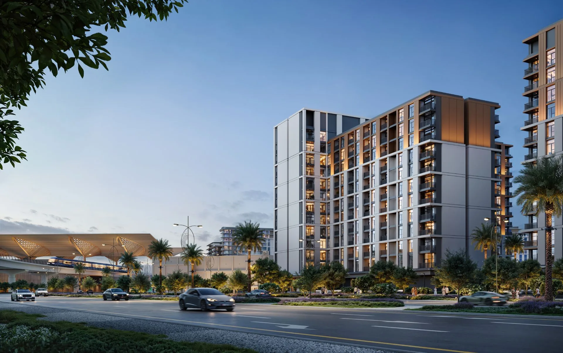 Lunaya Terraces with layered balconies and integrated planting